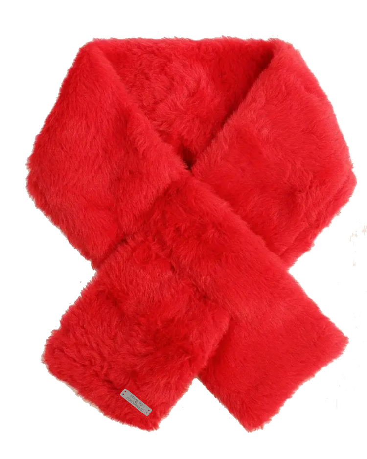 "Fluffy Plush Scarfs"