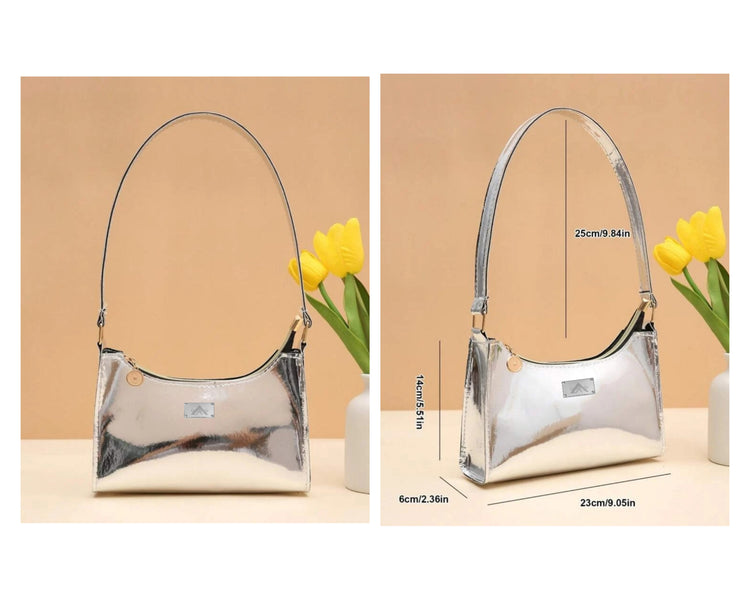 "Metalic Shoulder Bags"