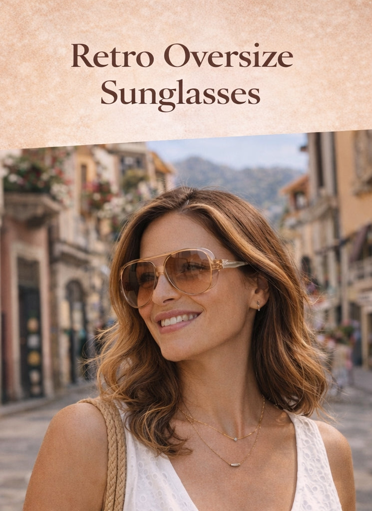 Retro Oversize Sunglasses | Bold Streetwear Style