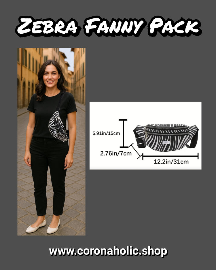 "Zebra Fanny Pack"