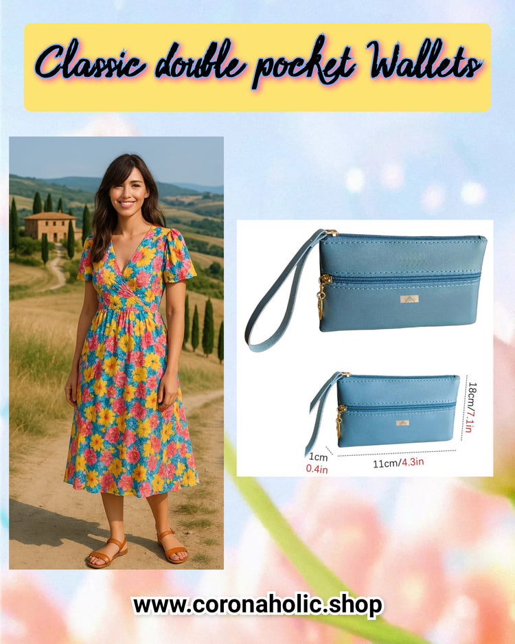 "Classic double pocket Wallets"