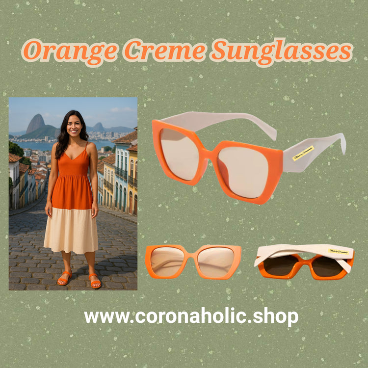 "Orange Creme Sunglasses"