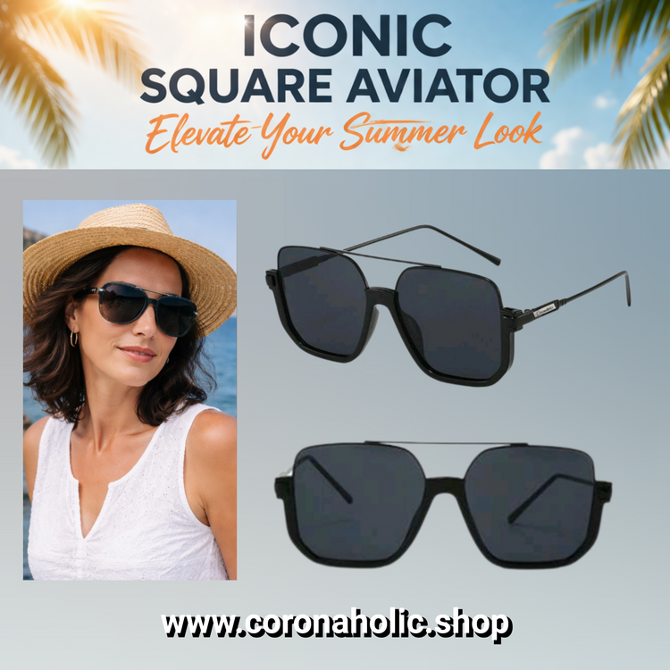 "ICONIC SQUARE AVIATOR"