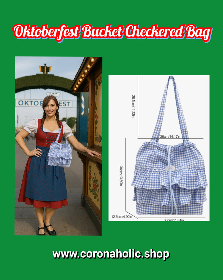 "Oktoberfest Bucket Shoulder Bag"