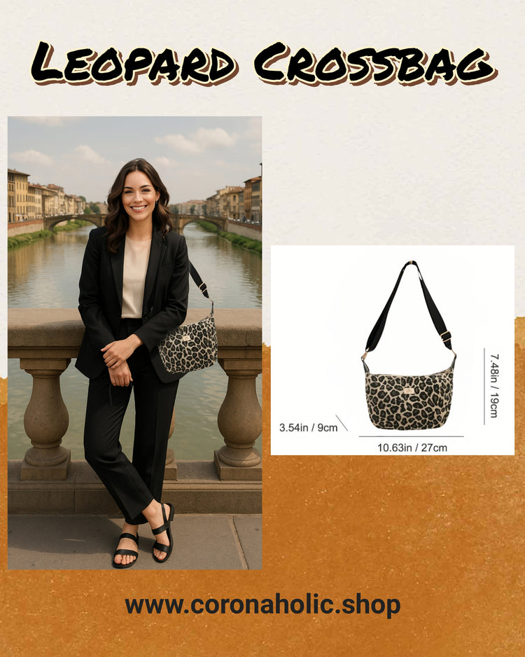 "Leopard Crossbag"