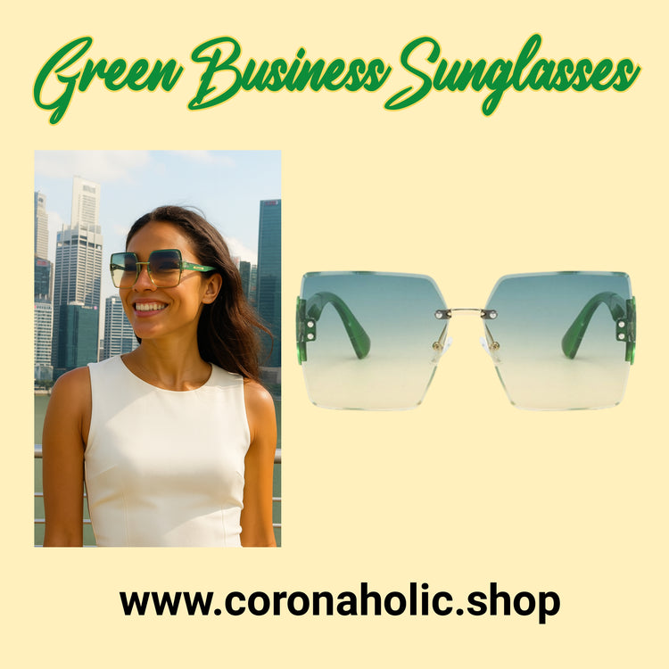 "Green Business Sunglasses"
