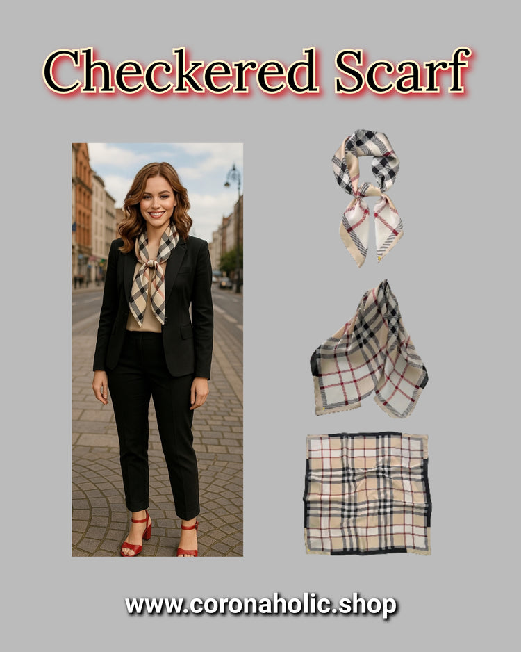 "Checkered Scarf"