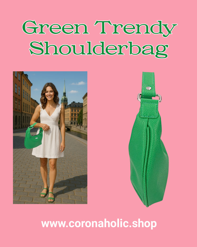 "Green Trendy Shoulderbag"