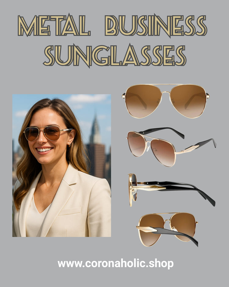 "Metall Business Sunglasses"
