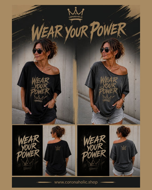 Wear Your Power™ Streetwear T-Shirt for Women