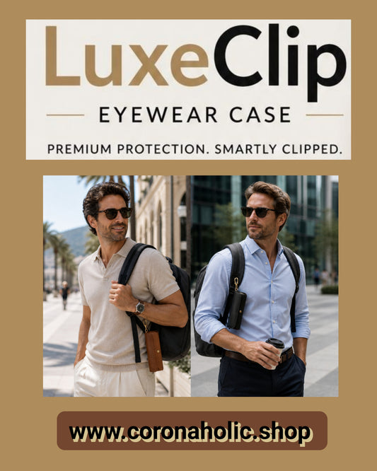 LuxeClip Eyewear Case