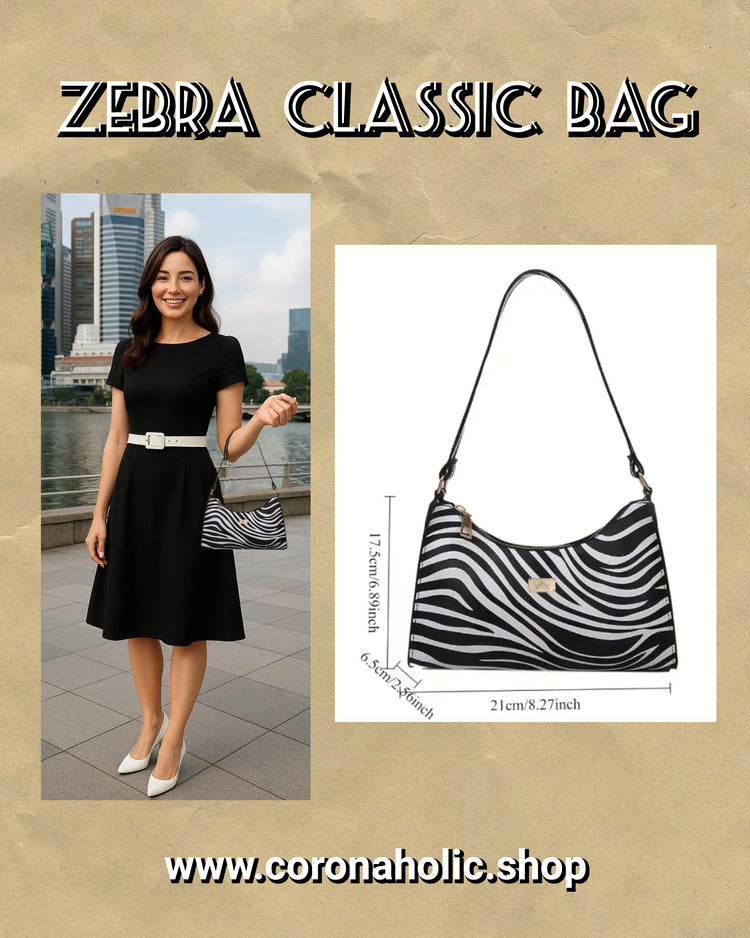 "Zebra Classic Bag"