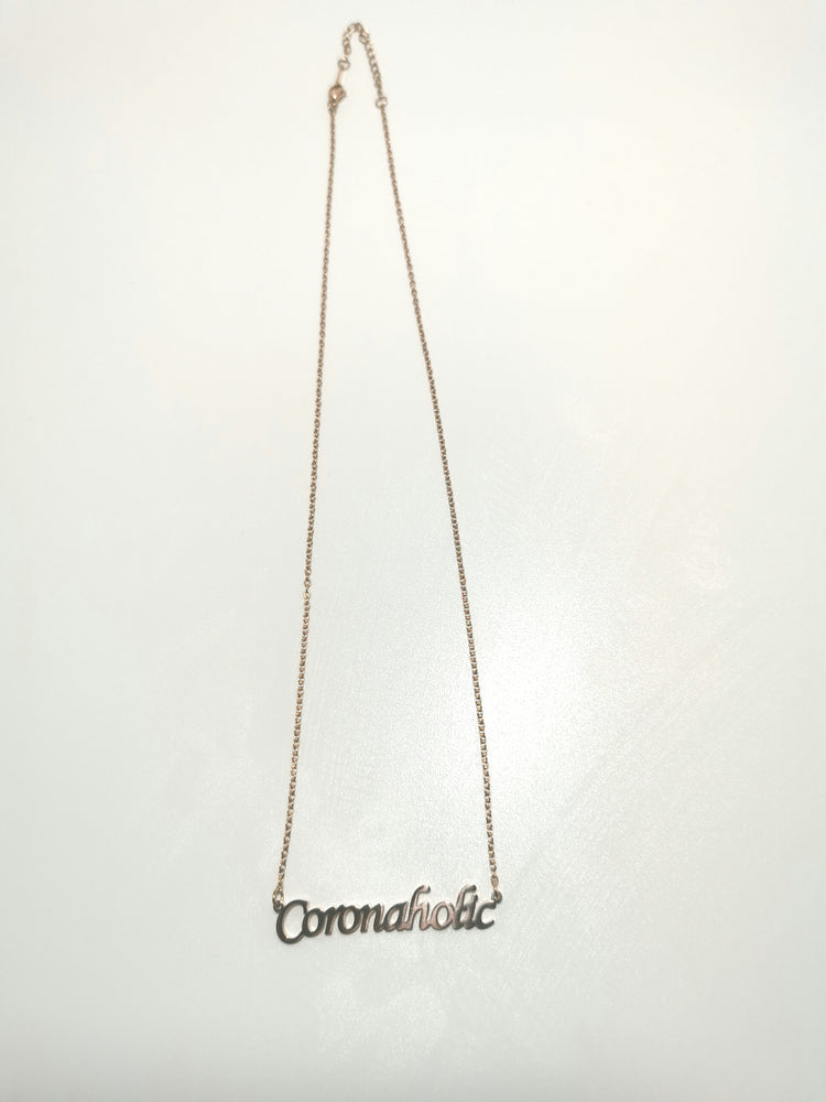 "STAINLESS NECKLACE"
made by CORONAHOLIC Design&Label
