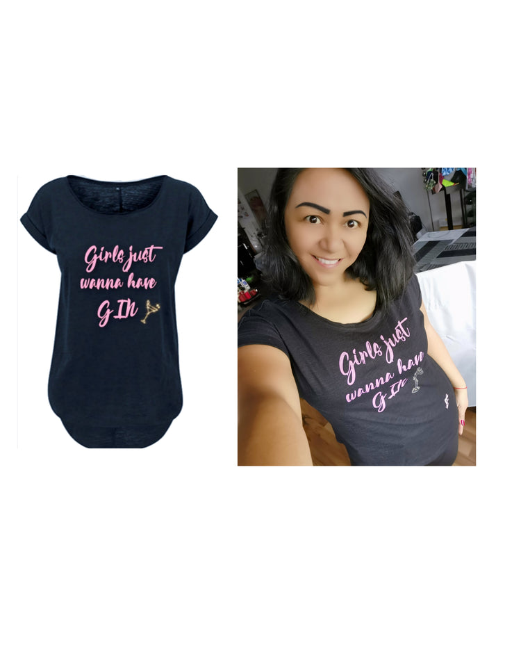 "Longshirts for Ladies" Girls just ... made by Coronaholic Design&Label