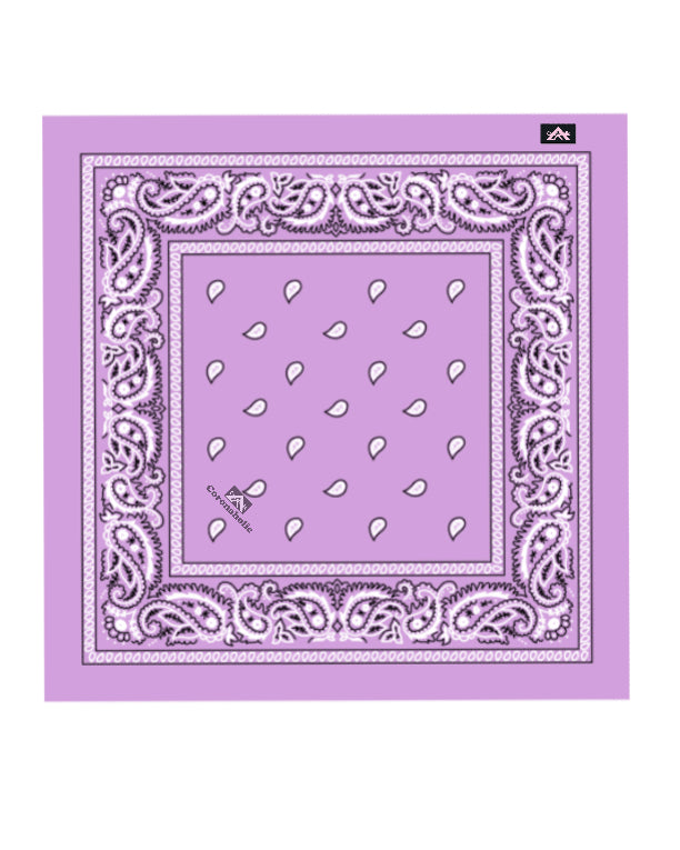 "BANDANAS" with our patented Label on it