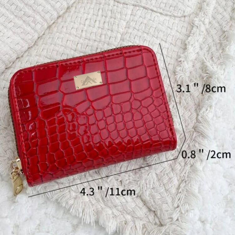 "Crocodile Wallets"
with our patented metal Label on it