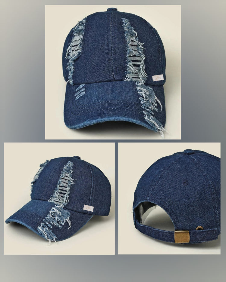 "Trendy Jeans Caps"