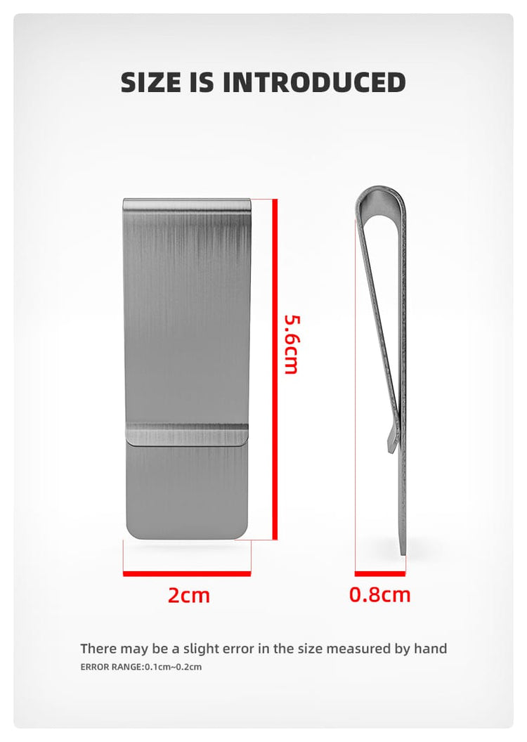 "Men's Money Clip"