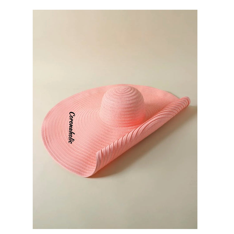 NEW COLLECTIONS
"BIG - STRAW HATS"
with our patented Label on it