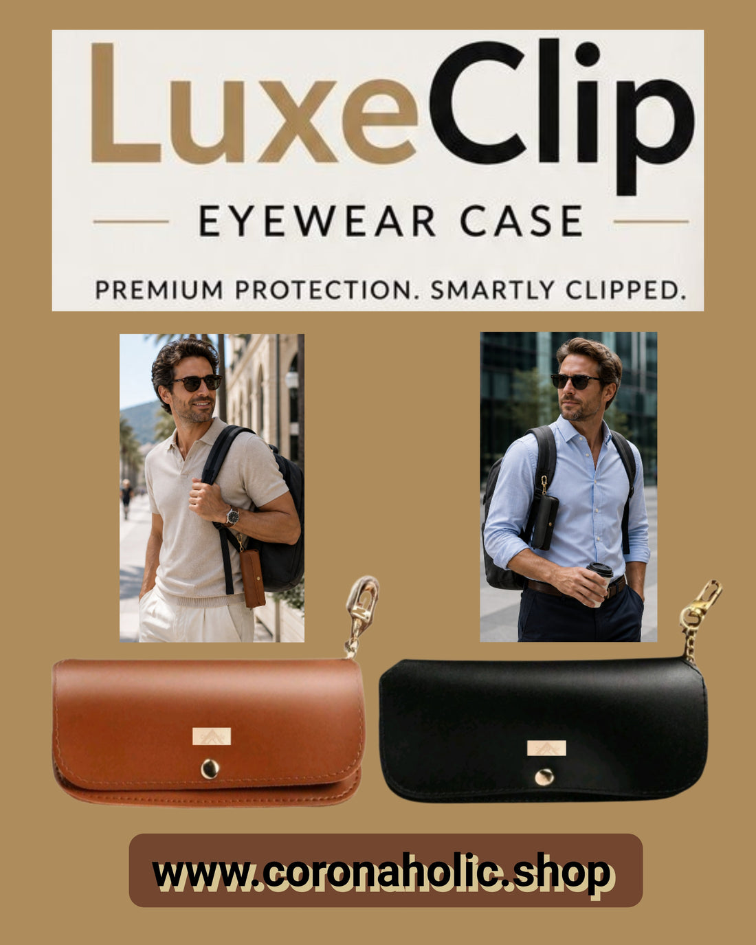 Timeless Protection: Discover the LuxeClip Eyewear Case from the New Collection 2026