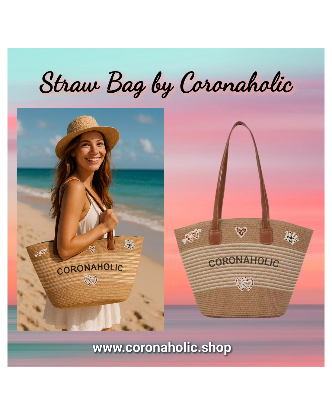 Nautical Chic: Embrace the Straw Bag Trend from CORONAHOLIC's New Collection 2026