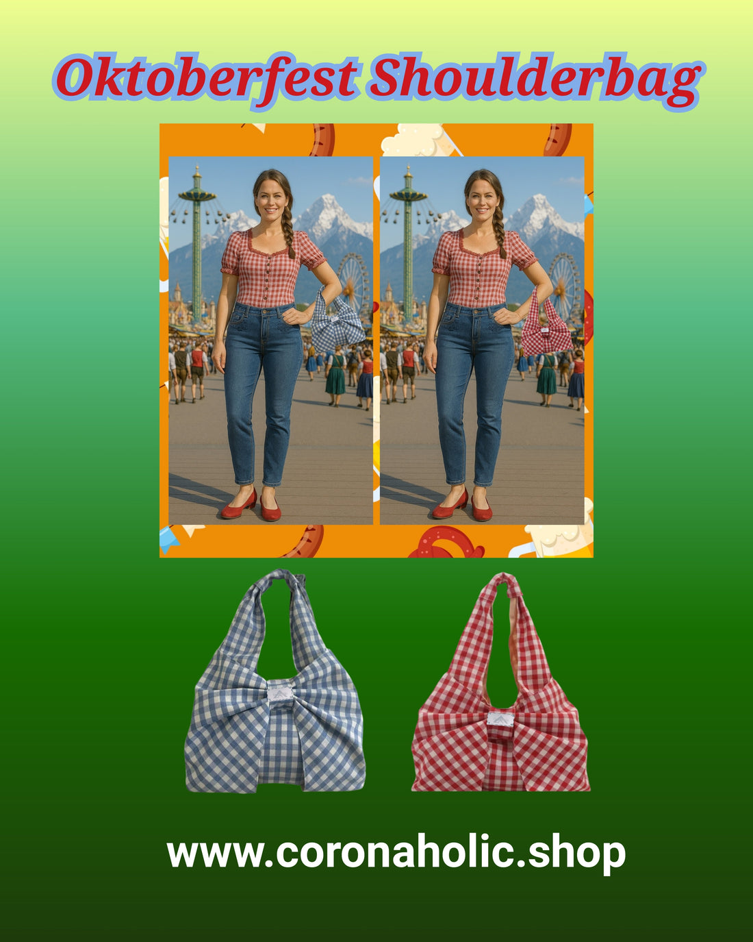 Explore Fall Charm with the Oktoberfest Shoulderbag from Coronaholic's New Collection 2026