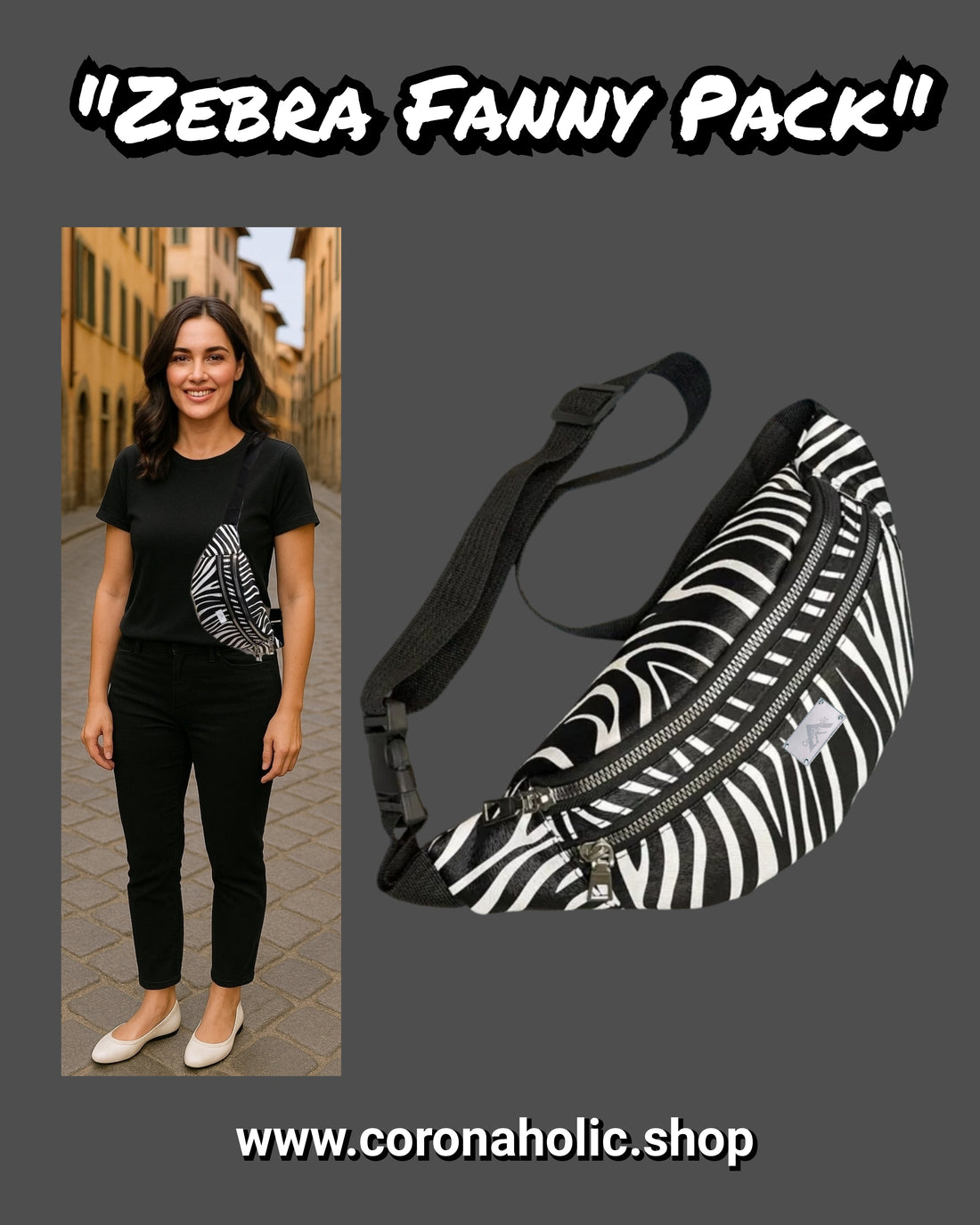Unleash Your Wild Side: The Zebra Fanny Pack from the New Collection 2026