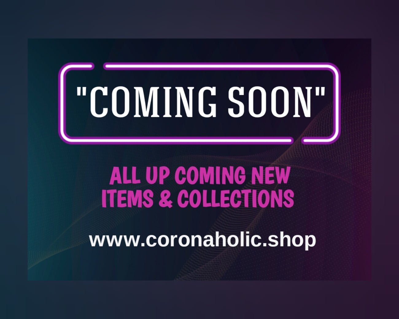 "COMING SOON"   Pre-Order Products