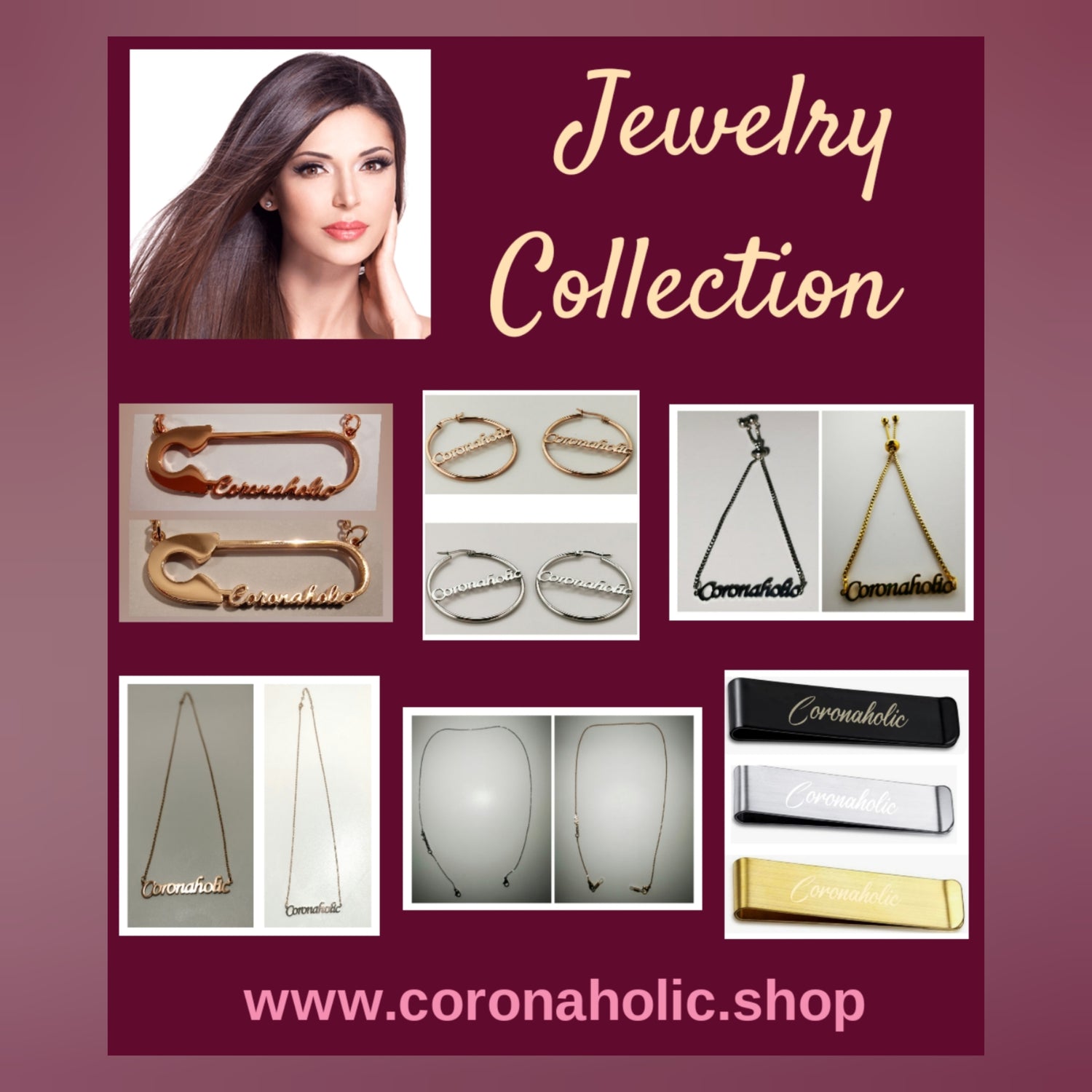 "Jewelry Collections" 

made by CORONAHOLIC Design&Label