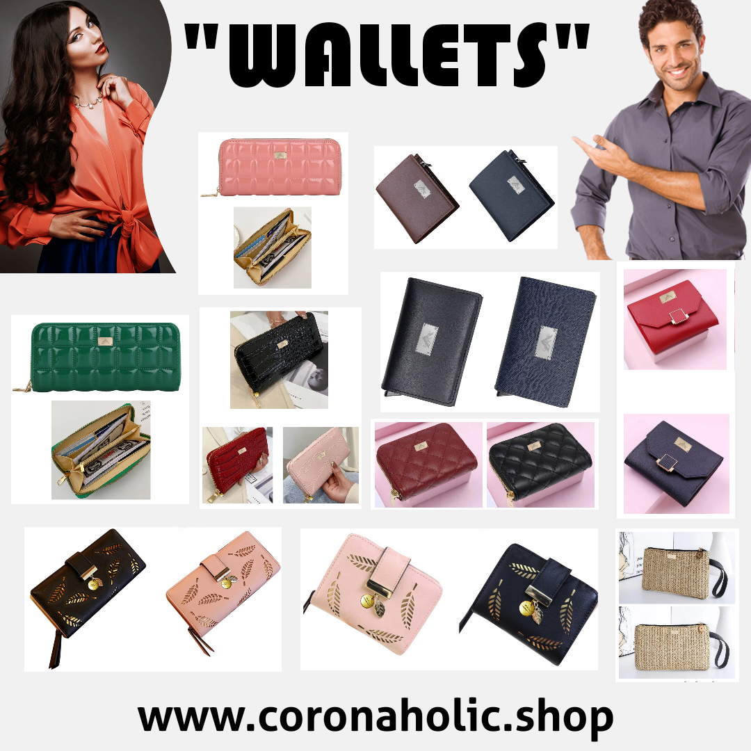 "WALLETS" made by Coronaholic