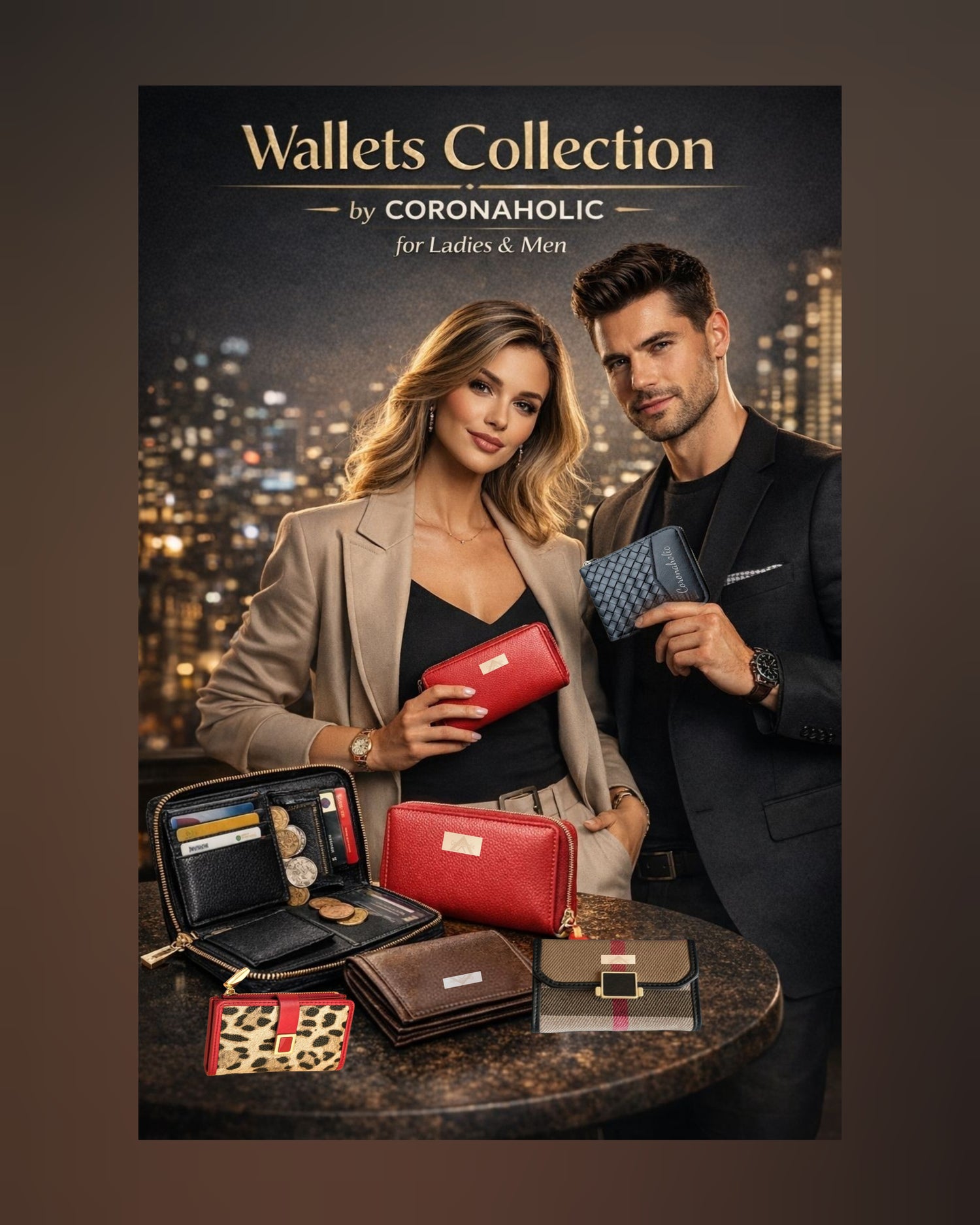 "WALLETS" made by Coronaholic