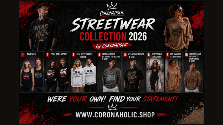 Streetwear Collection 2026 by CORONAHOLIC®