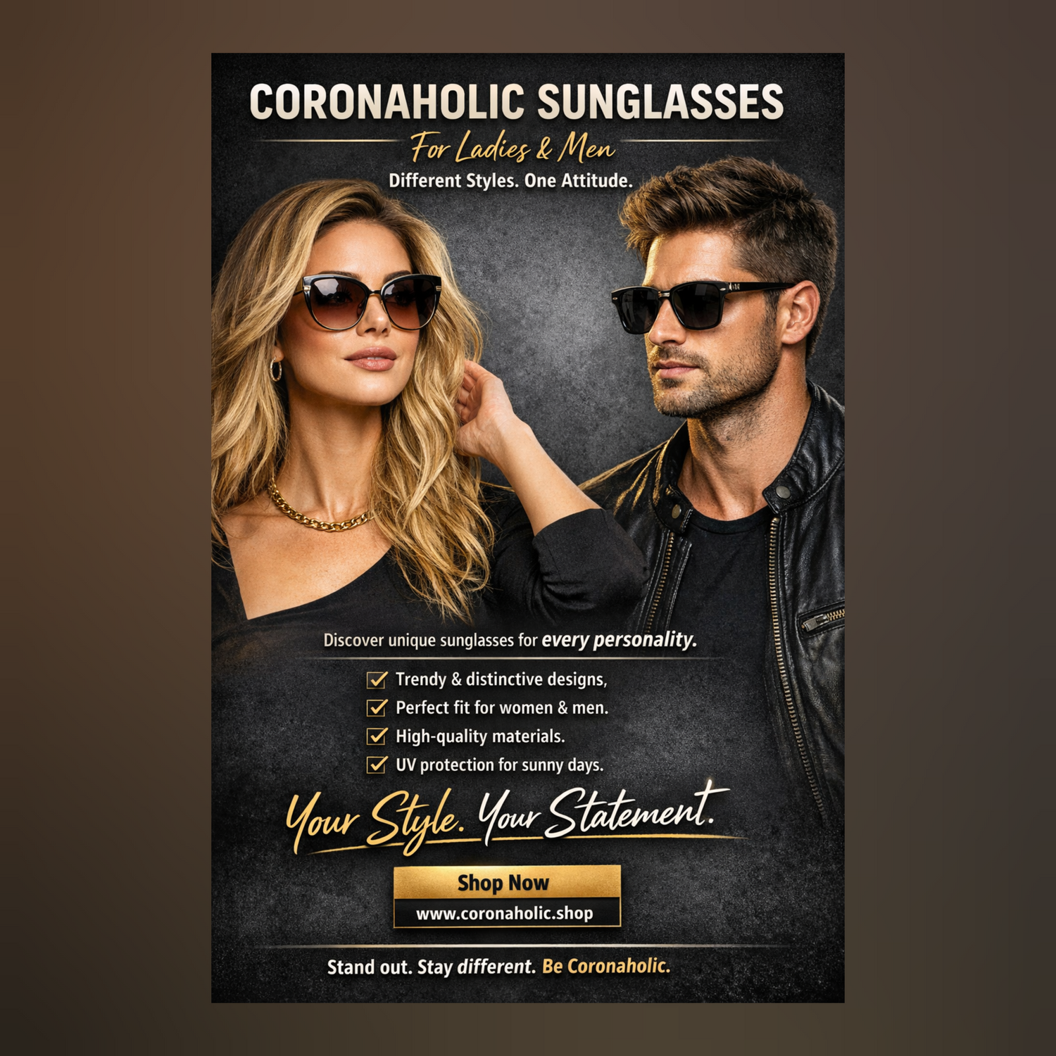 "SUNGLASSES" by CORONAHOLIC