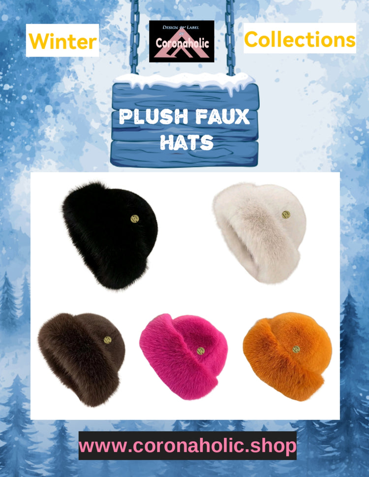 "Plush Faux Hat"