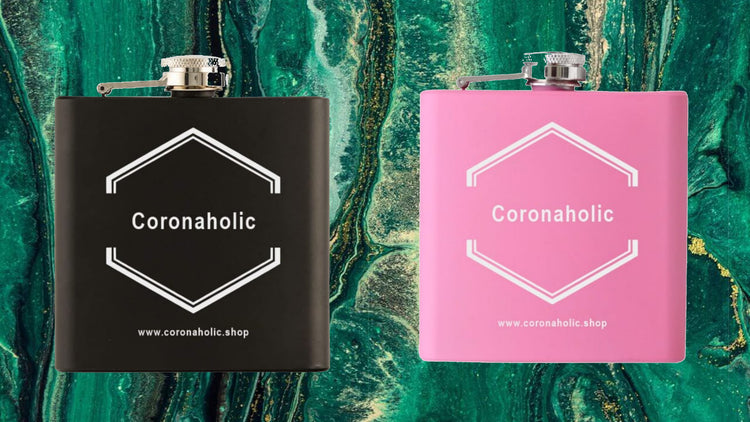 LIMITED EDITION - "HIP FLASK" by CORONAHOLIC