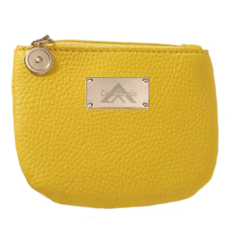 "Yellow Zip Wallets"