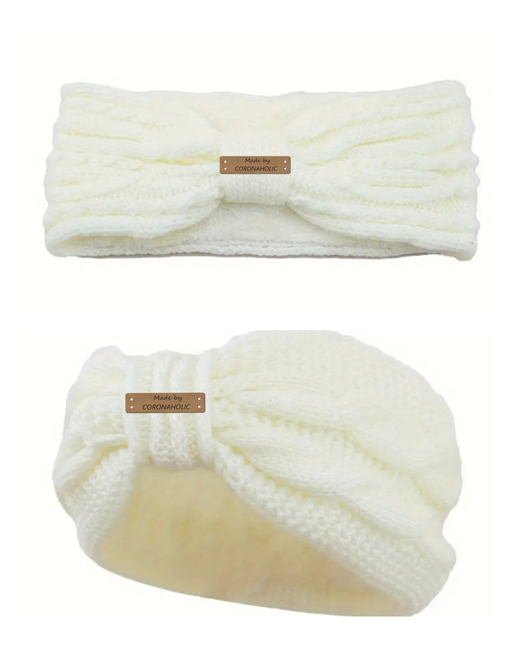 "Winter Fluffy Knitted Headbands"