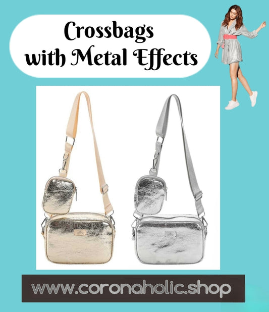 "Crossbag with Metalic Effects"