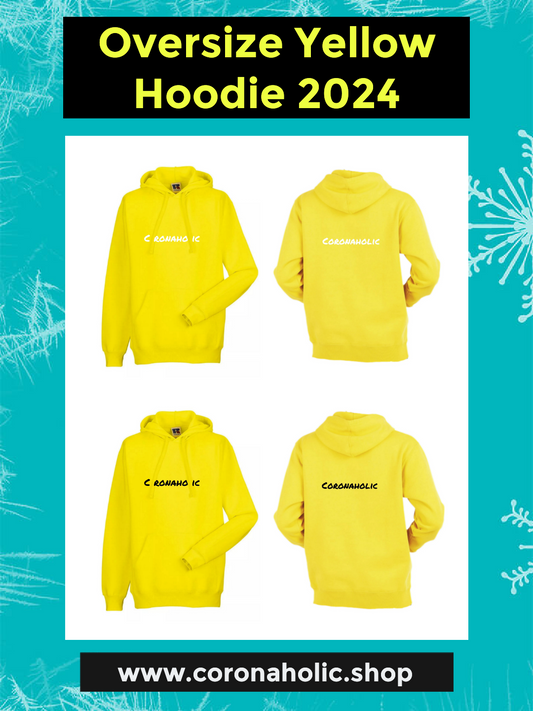 "OVERSIZE Yellow Hoodie 2024"