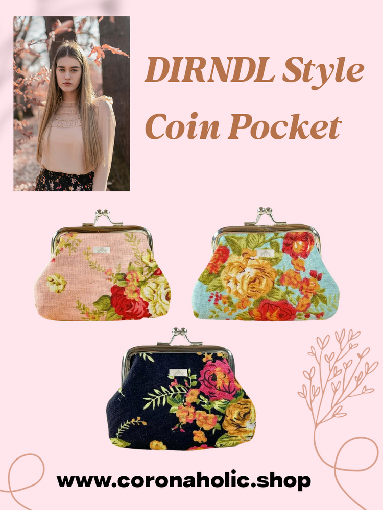 "Dirndl Style Coin Pocket"