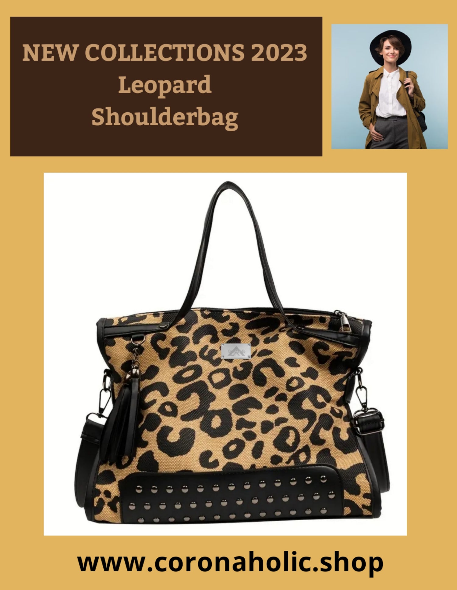 "Leopard Shoulderbag"