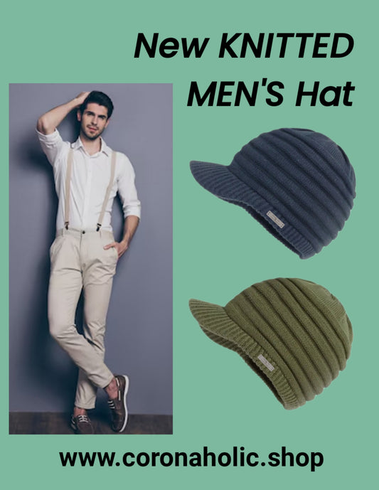 "New Knitted Men's Hat"