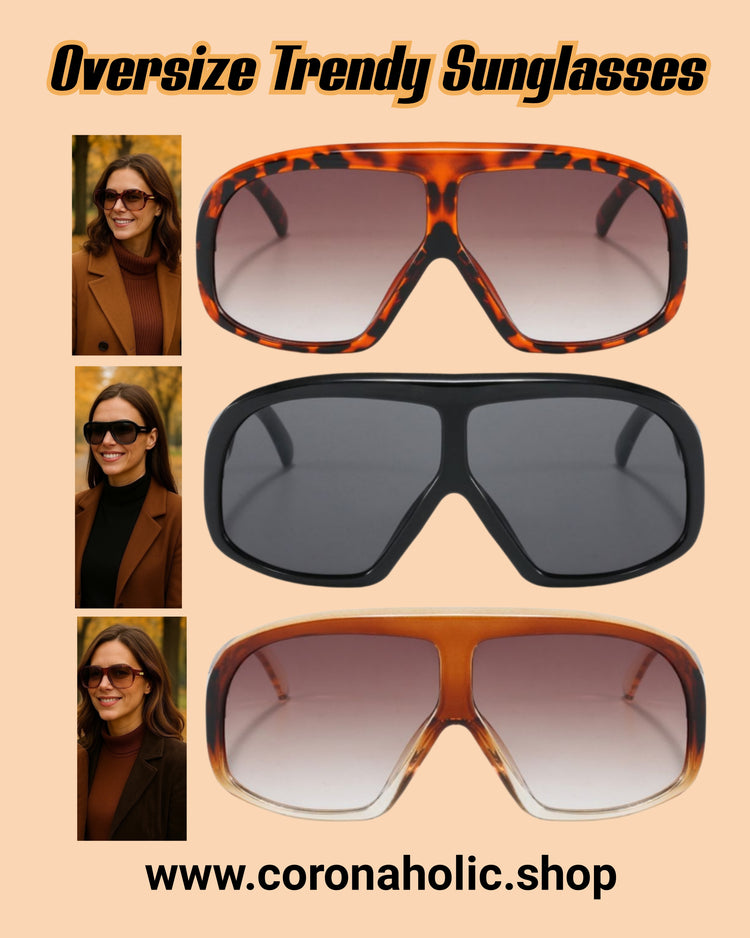 "Oversize Trendy Sunglasses"