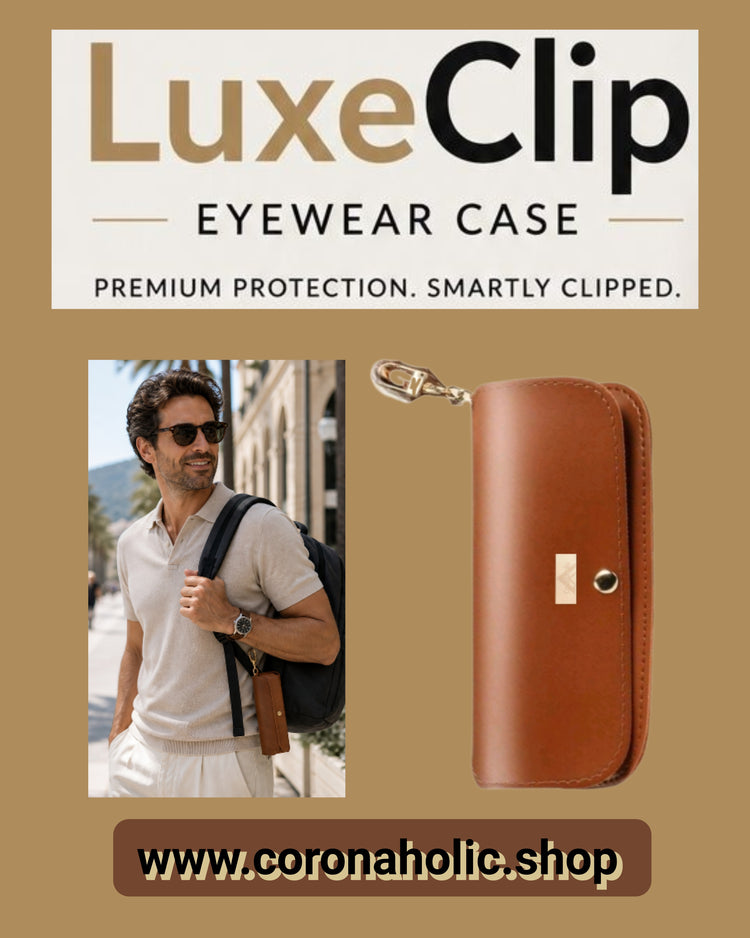LuxeClip Eyewear Case