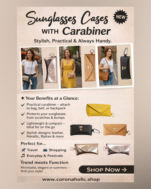 “sunglasses case with carabiner travel outdoor”