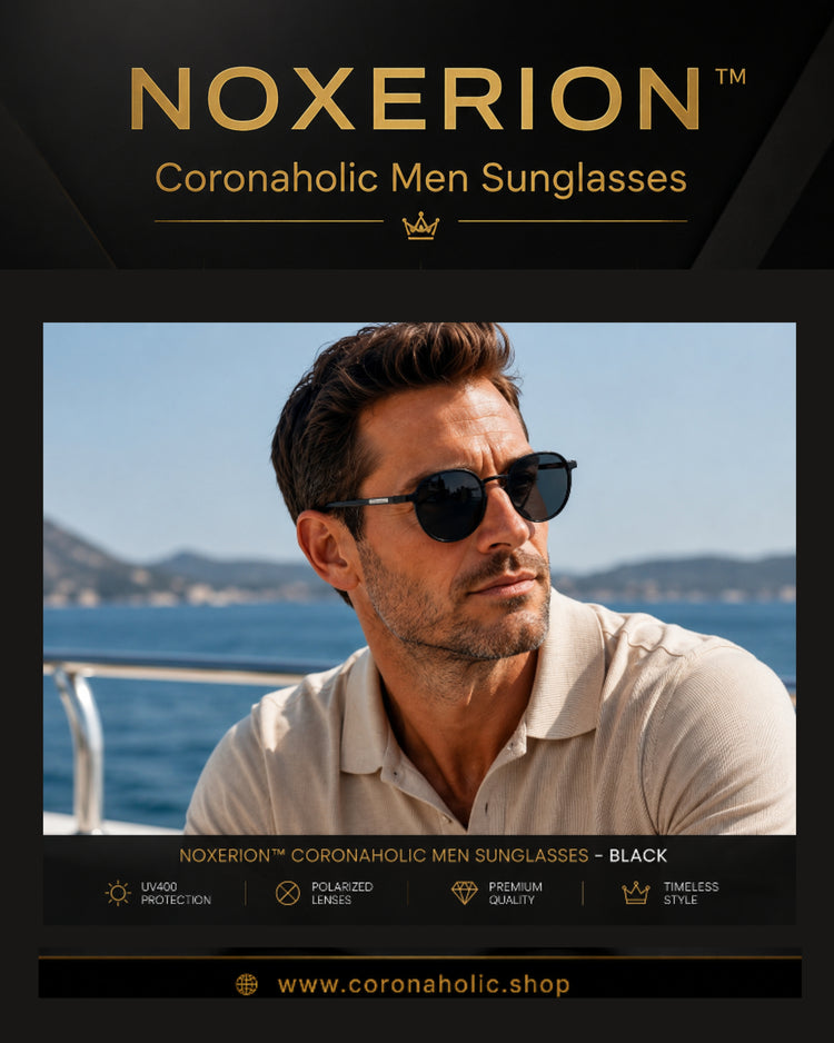 NOXERION™ Coronaholic Men Sunglasses