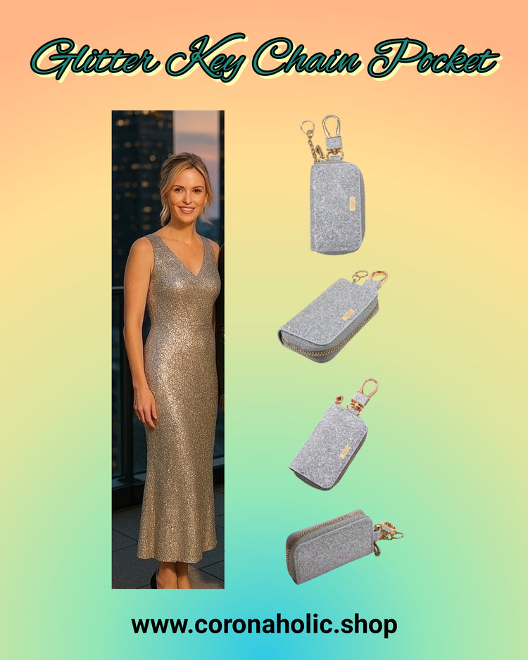 "Gitter Key Chain Pocket"