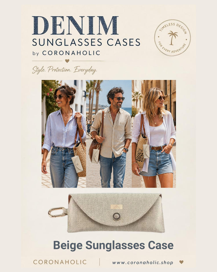 Demin Sunglasses Case

– Stylish Protection for Your Shades