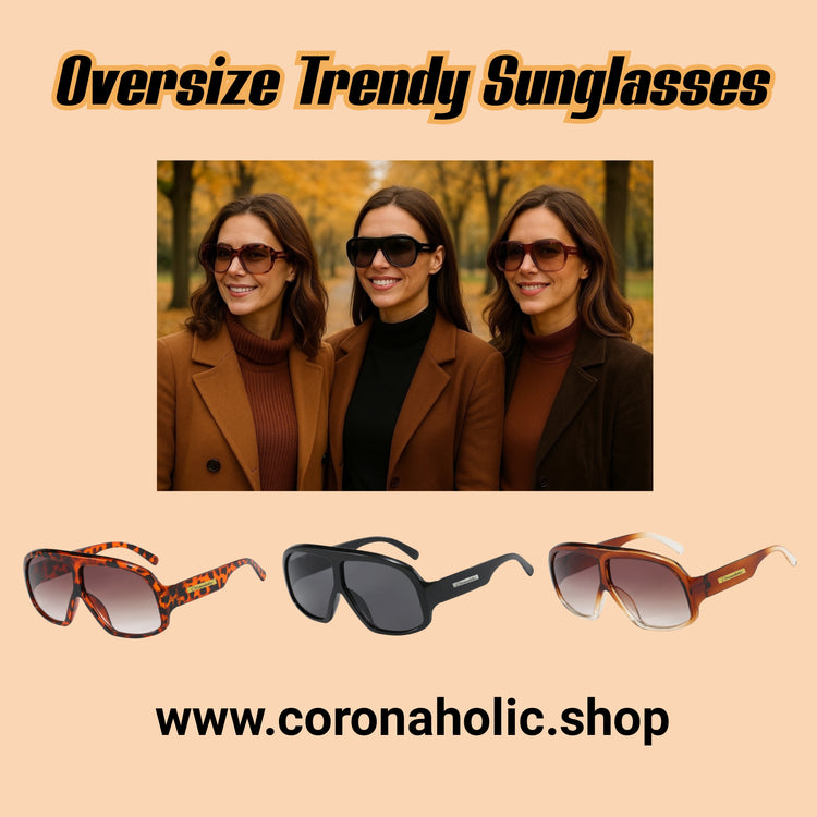 "Oversize Trendy Sunglasses"