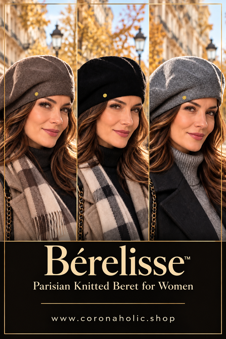 Bérelisse™ – Parisian Knitted Beret for Women